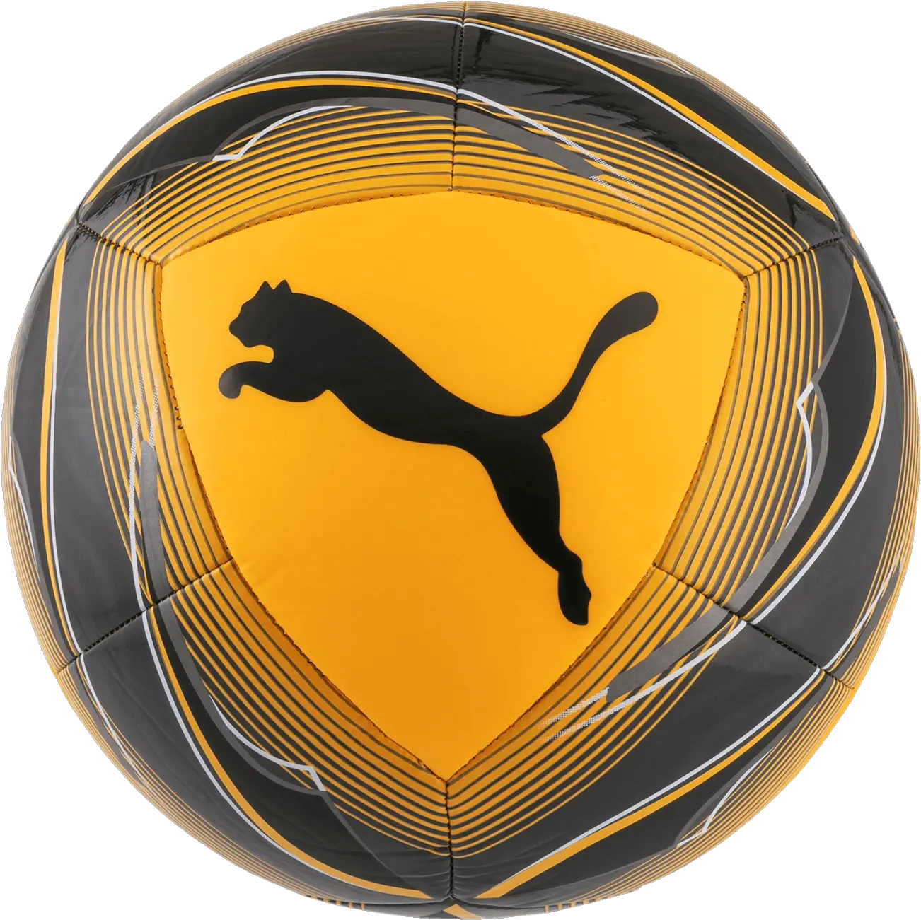 Puma Icon Trainingsball Gelb Schwarz F0 Yellow Logo Puma Png Puma Icon