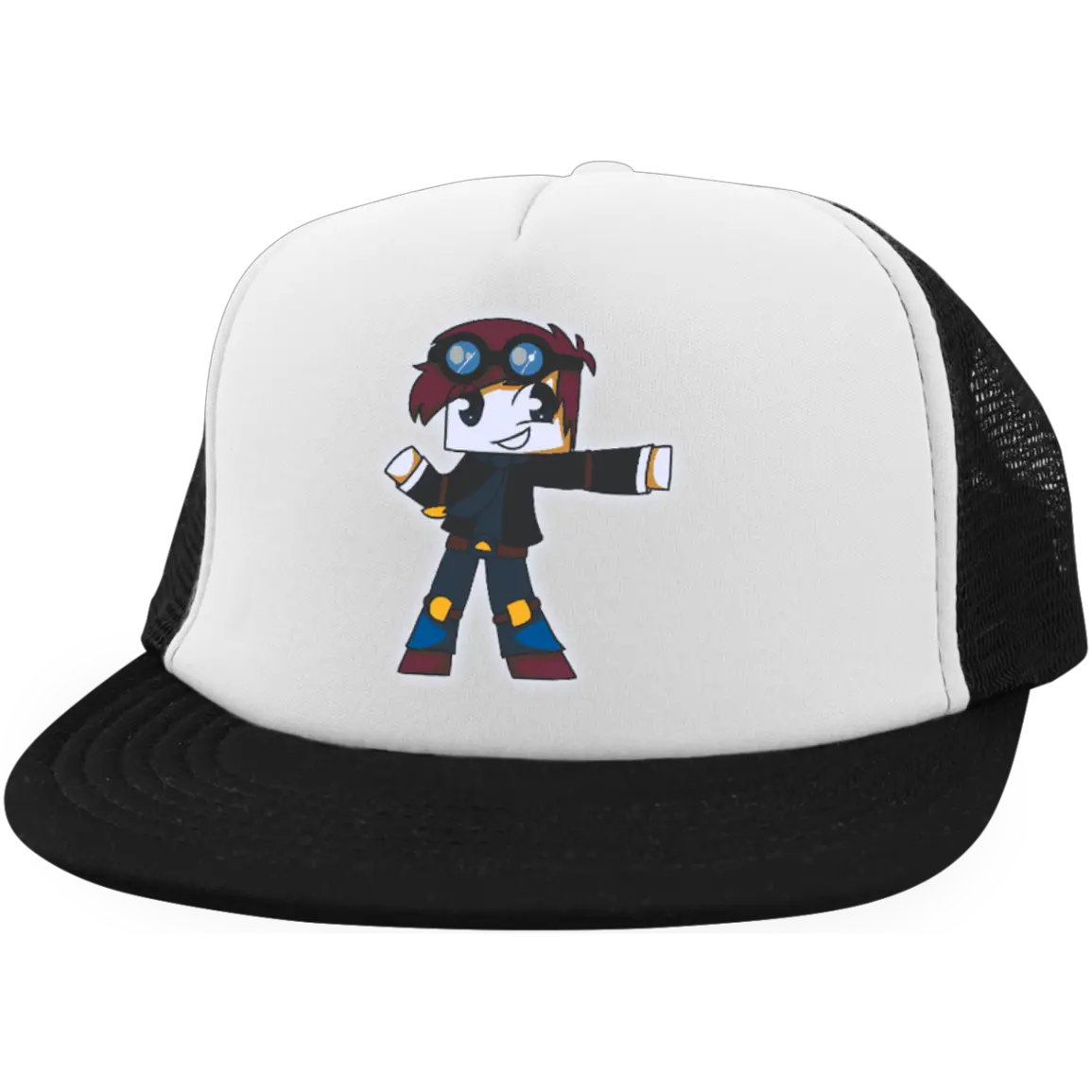Download Nag Plain Logo District Trucker Hat With Snapback Jesus Hat Png Backwards Hat Png
