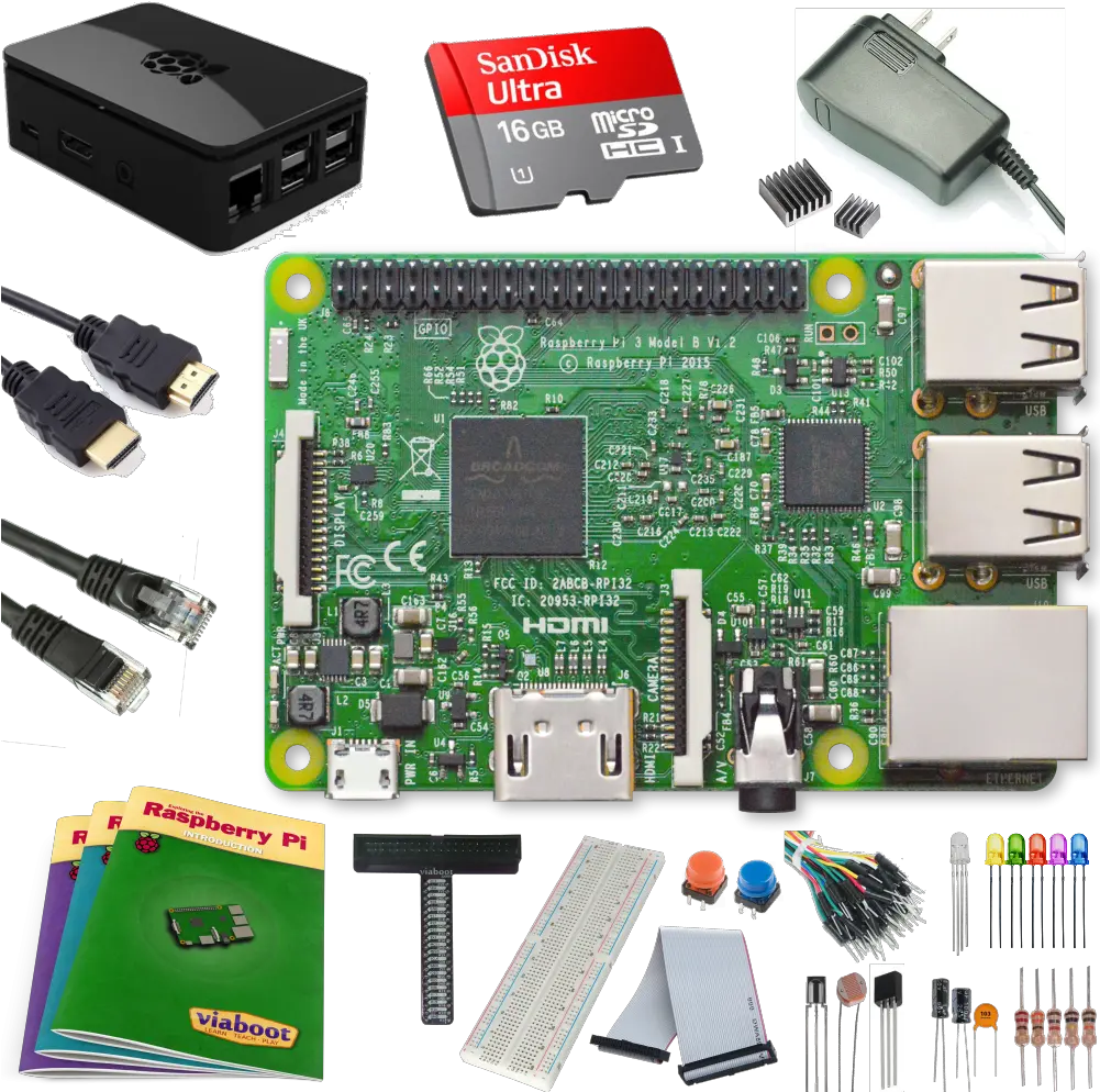 Download Hd Raspberry Pi 3 Ultimate Kit Raspberry P3 Snes Raspberry Pi Png Raspberry Pi Png