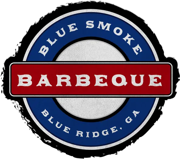 Blue Smoke Barbeque Bbq Restaurant In Blue Ridge Georgia Label Png Bbq Logos
