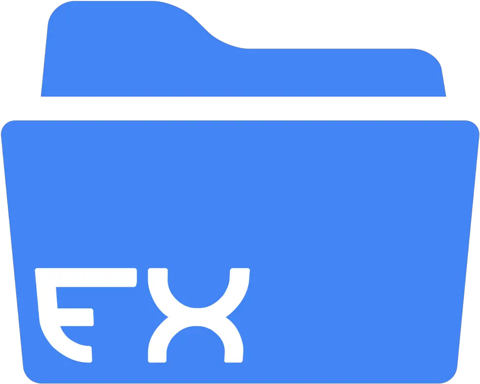 Fx File Explorer Apk 9 Fx File Explorer Icon Png Blue File Folders For Winows Icon