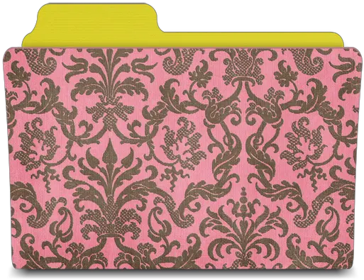 Folder Damask Rose Icon Elegant Folders Iconset Png Dossier