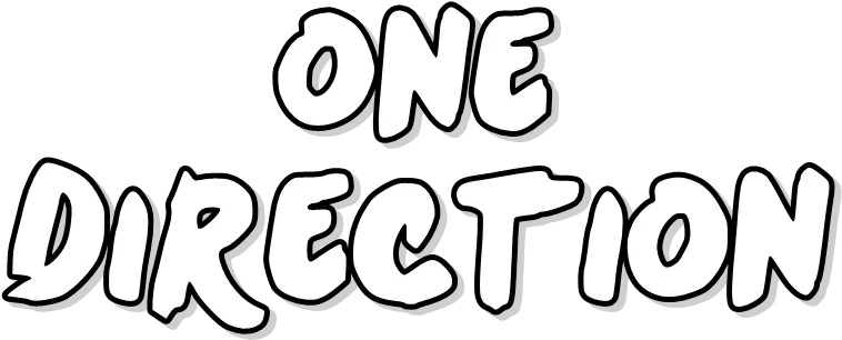 14 Best Photos Of Transparetn One Direction Logo Font One One Direction Png Logo One Direction Transparents