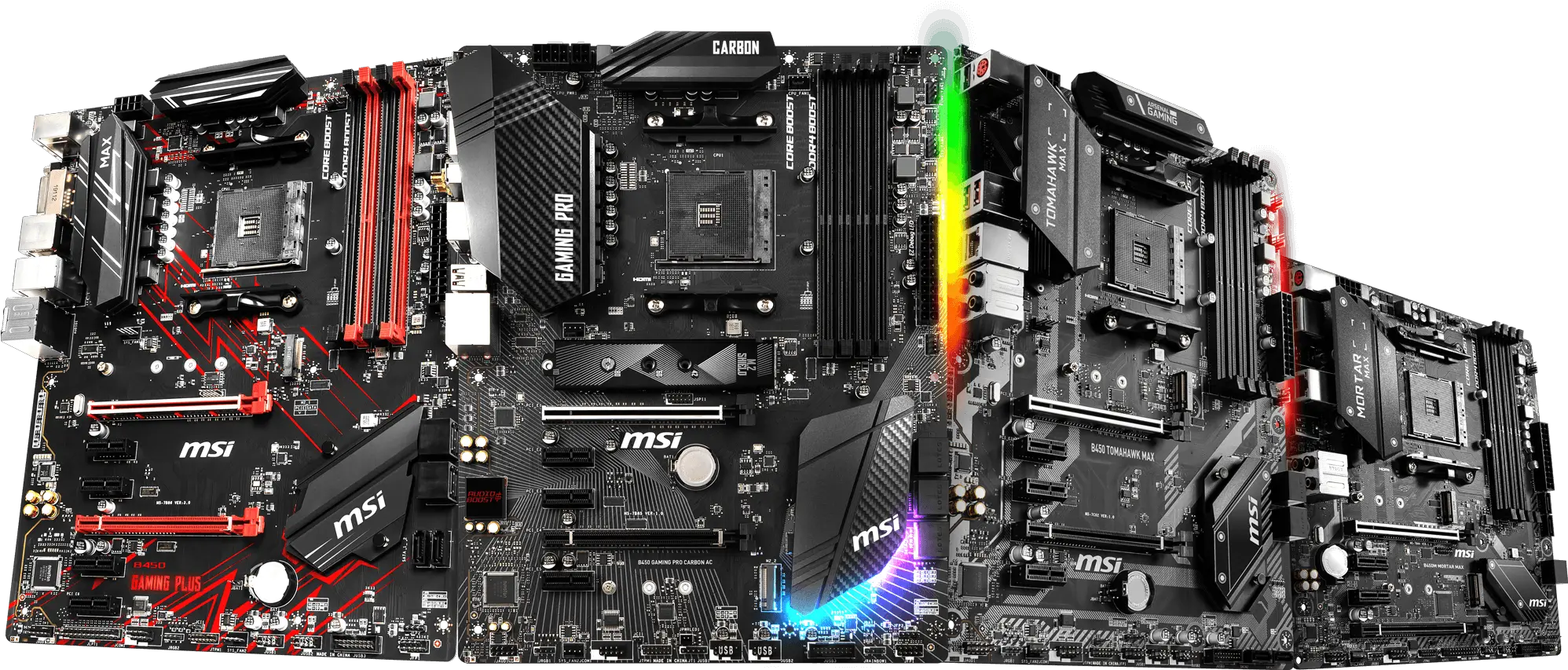 New Amd B450 Gaming Motherboard Msi B450 Png Motherboard Png