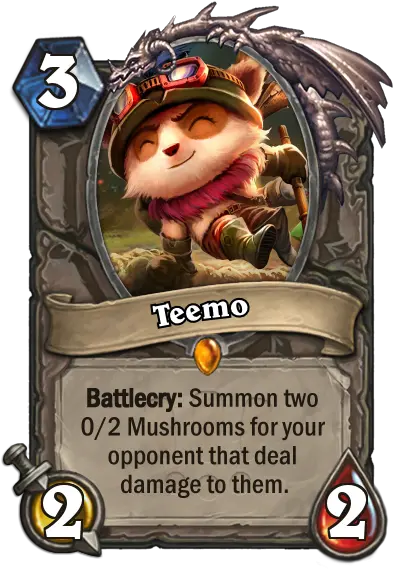 League Of Legends Champions As Hs Cards Fan Creations Locus Walker Png Teemo Transparent