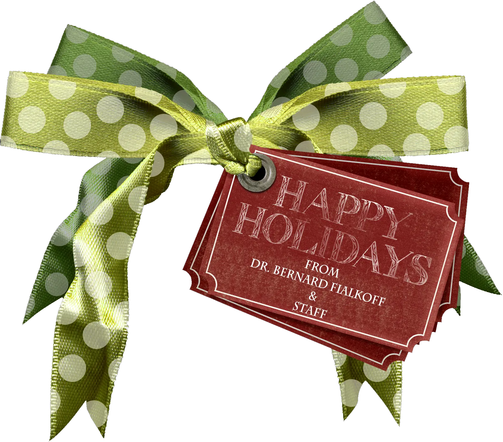 Happy Holidays Dr Bernard Fialkoff Thank You Thanks And Happy Holidays Png Happy Holidays Png