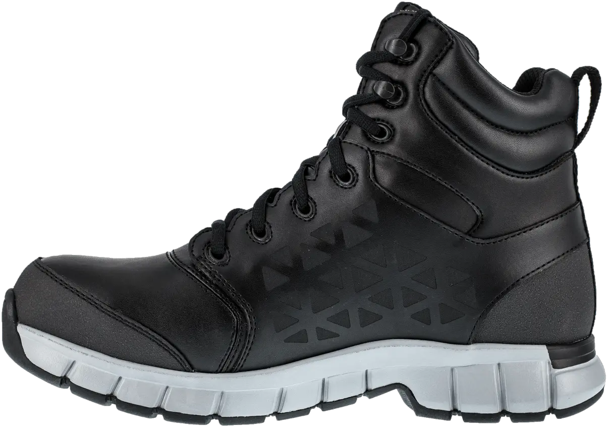 Reebok Menu0027s 6u201d Sublite Cushion Alloy Toe Work Boot Rb4607 Lace Up Png Workboots Icon