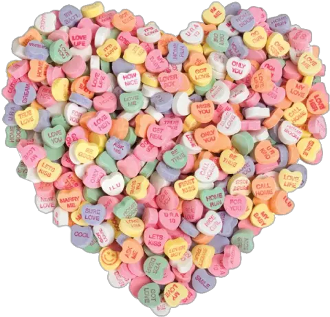 Candy Hearts Valentines Love Sweets Sticker By Sam Sweetheart Candy Outline Logo Png Candy Hearts Png