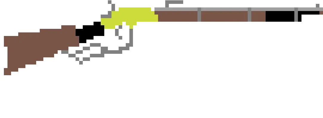 Pixilart Musket By Anonymous Sniper Rifle Png Musket Png