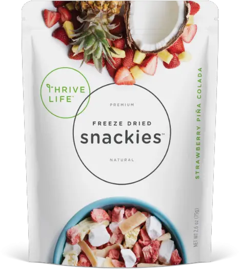 Strawberry Piña Colada Snackies Pouch Strawberry Png Pina Colada Png