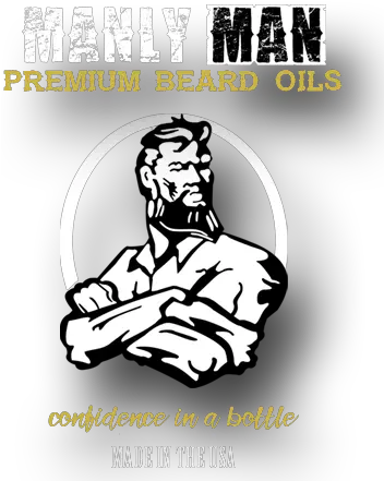 Manly Man Original Blend Premium Beard Oil Men With Beard Logo Png Beard Logo