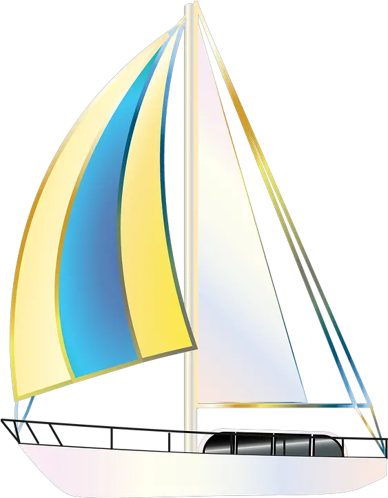 Graphic Sailboat Boat Free Vector Graphic On Pixabay Marine Architecture Png Yacht Png