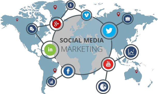 Social Media Marketing Can Be Helpful High Resolution Transparent Background High Resolution World Map Png Social Media Marketing Png