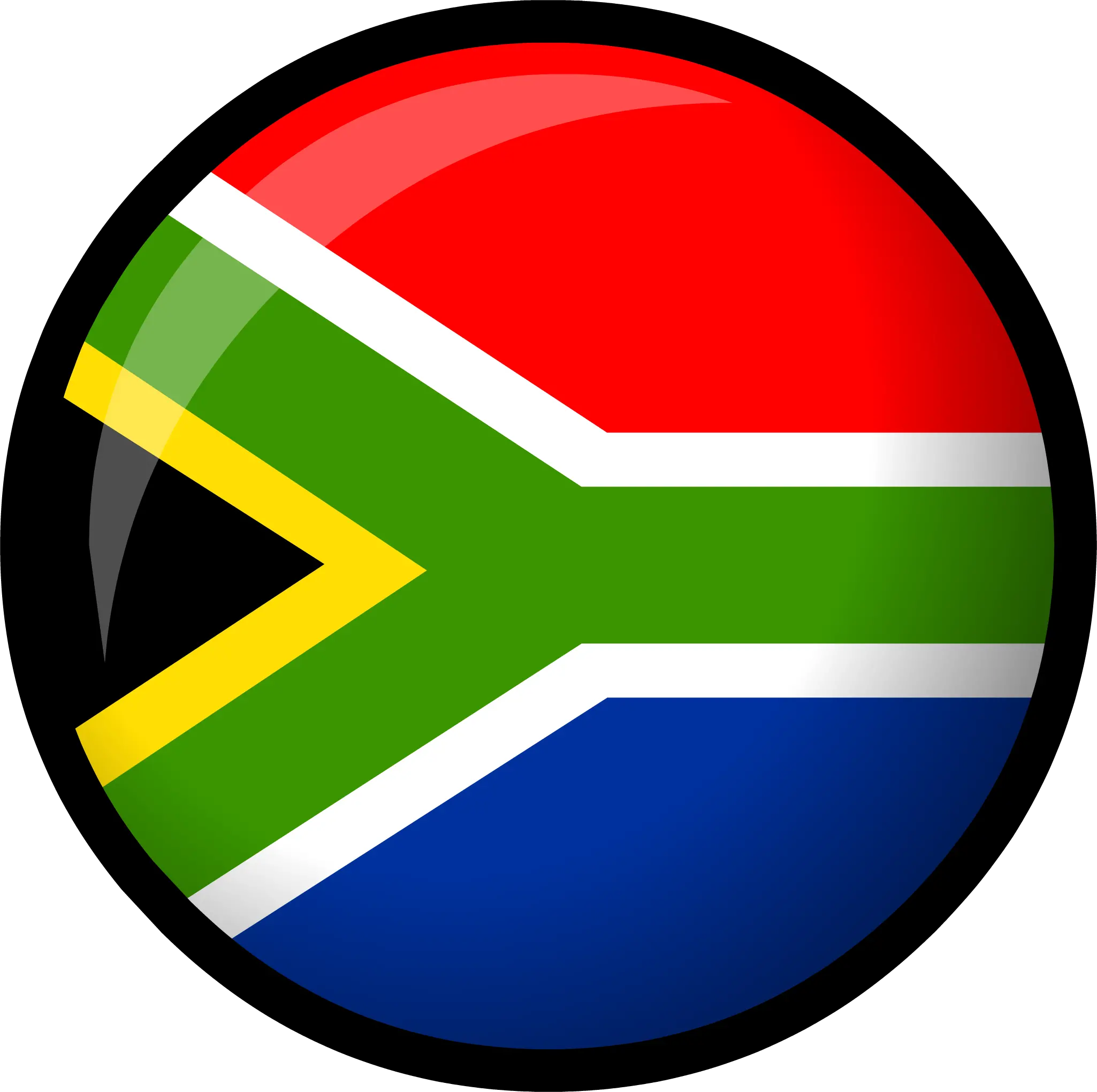 Africa Flag Png Shop South Africa Flag In A Circle Round South Africa Flag Png Flag Png Images png