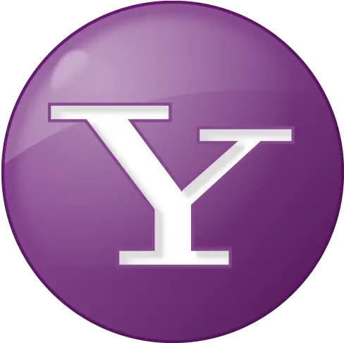 Social Yahoo Button Lilac Icon Social Bookmarks Icon Set Yahoo Button Png Social Icon Set
