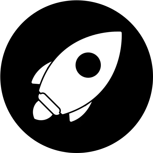 Rocket Icon Launch Ship Spaceship Space Launch Icon Png White Rocket Icon White