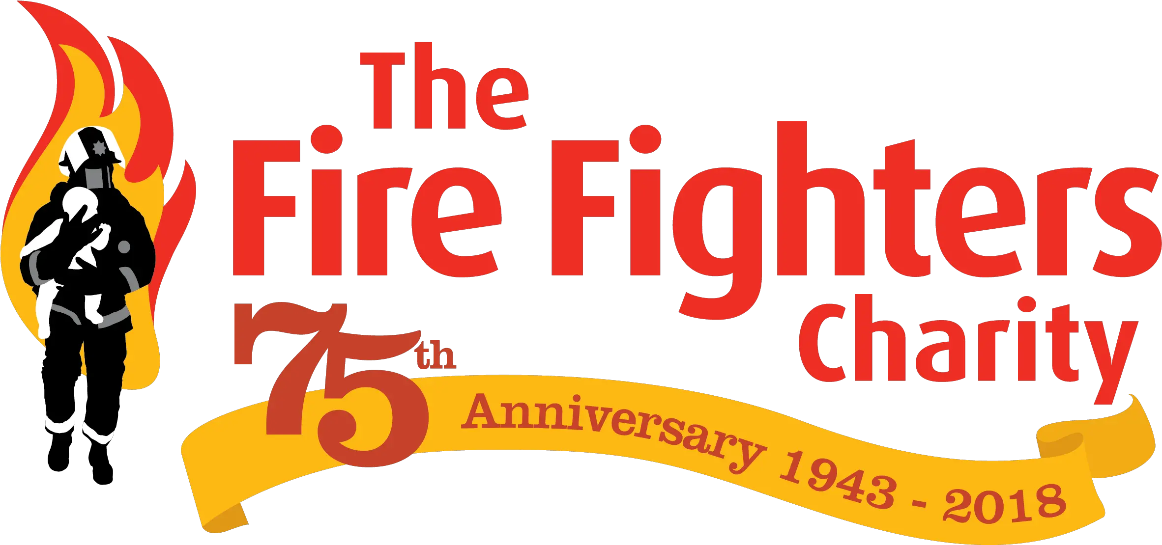 2018 Sees New Logo Launched U2013 The Fire Fighters Charity Graphic Design Png Charity Logo