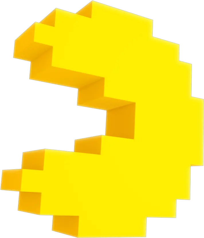 Pacman Pixel Png Image Portable Network Graphics Pac Man Transparent Background
