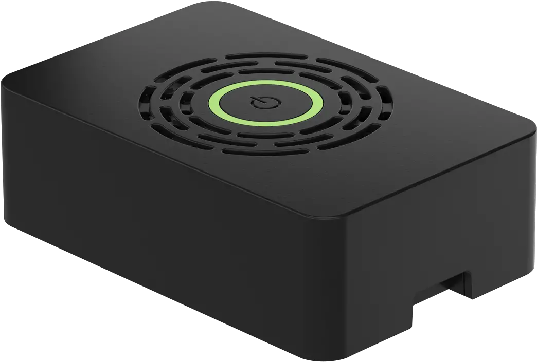 Okdo Raspberry Pi 4 Case With Power Button Black Raspberry Pi 4 Hat Case Png Start Power Icon Transparent