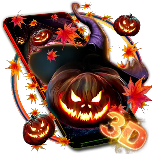 Amazoncom Scary Pumpkin Night Gravity Theme Appstore For Halloween Png Pumpkin Emoji Png