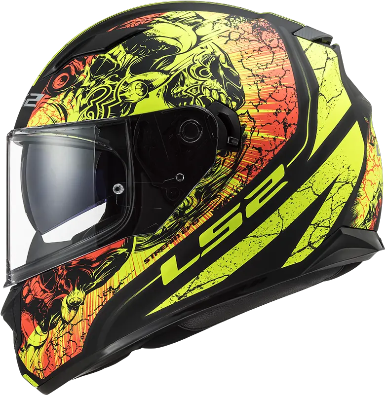 Ls2 Ff320 Stream Evo Throne Black H V Yellow M Wwwaspshopeu Ls2 Stream Evo Throne Helmet Png Icon Airmada Gloss Black