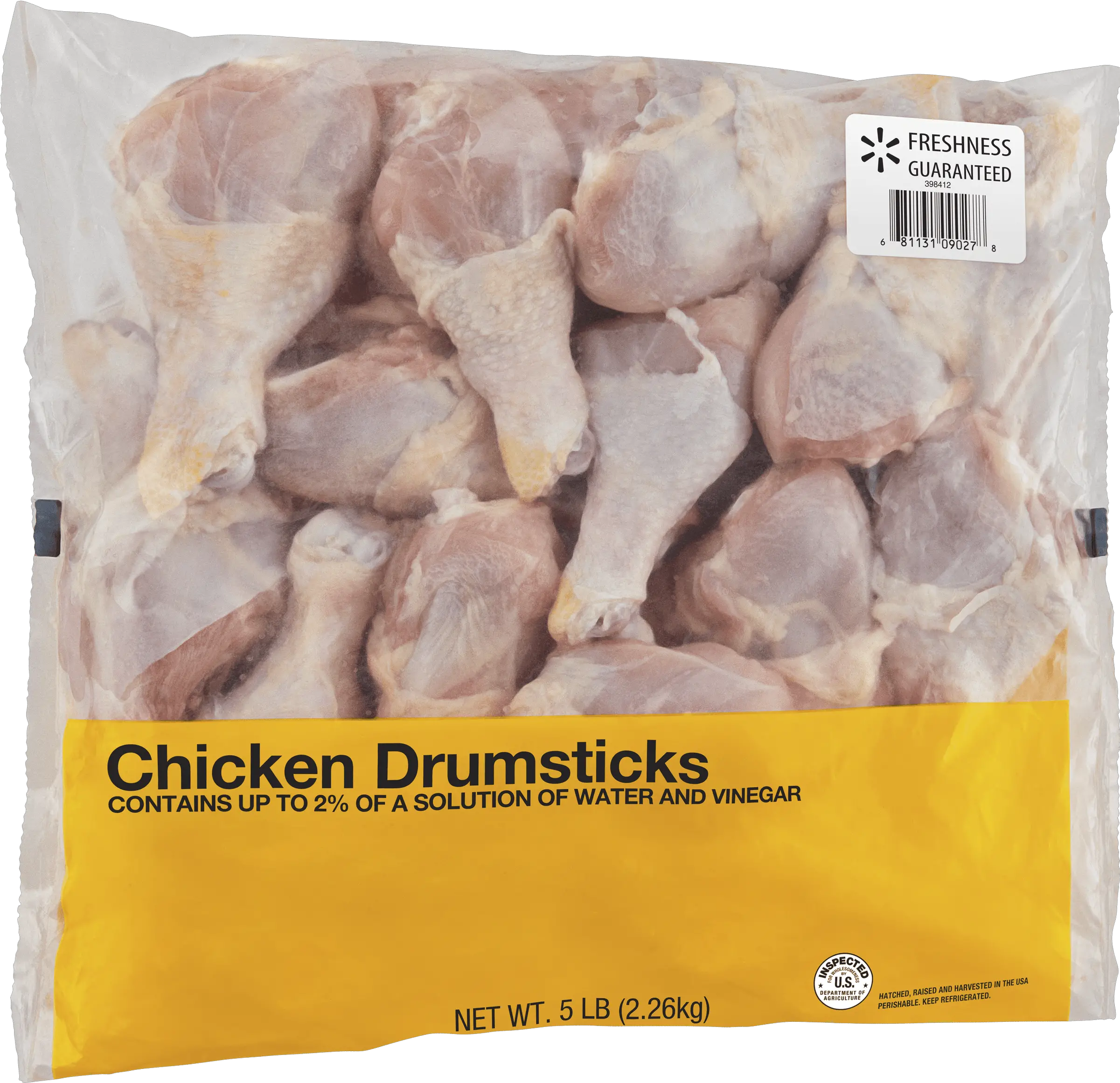 Freshness Guaranteed Fresh Chicken Drumsticks 5 Lb 5 Lbs Chicken Drumsticks Png Drumstick Transparent