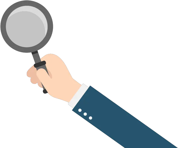 Holding A Magnifying Glass Vector Hand Magnifying Glass Vector Png Magnify Glass Png