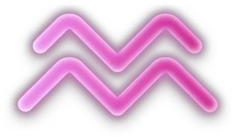 Aquarius U2014 Zodiac Hacks Aquarius Symbol Neon Png Aquarius Icon