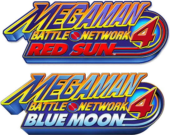 Mega Man Battle Network 4 Video Game Jrpg Action Rpg Megaman Battle Network 4 Logo Png Megaman Logo