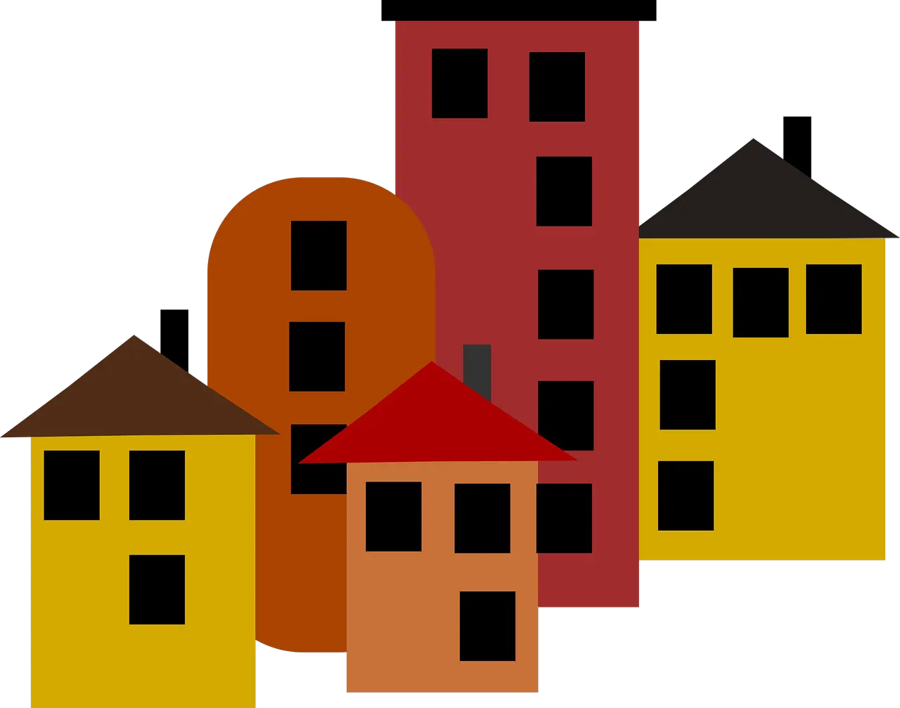 House Apartment Housing Building Clip Art House Png Housing Clip Art House Clipart Transparent