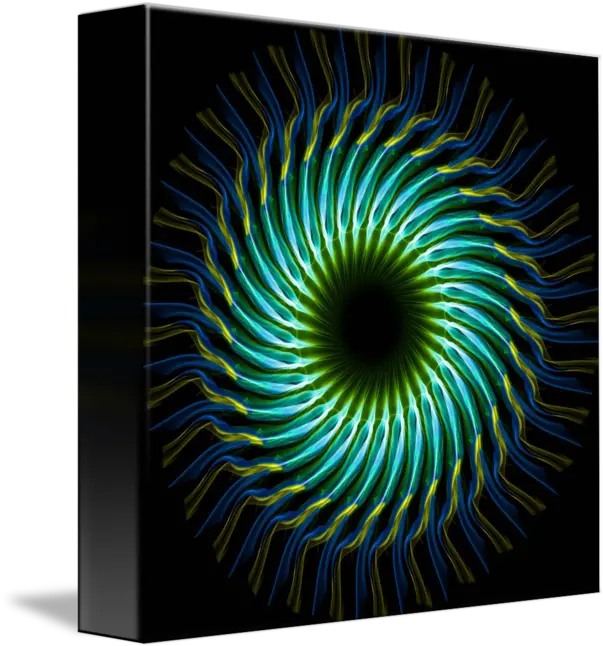 Color Smoke Wheel By Ryan Hostnik Fractal Art Png Color Smoke Png