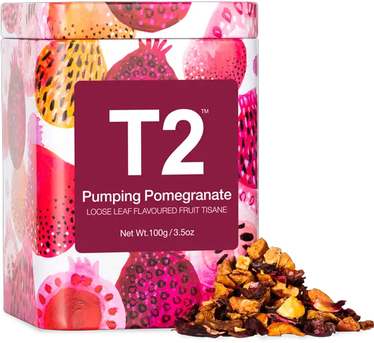 Pumping Pomegranate Loose Leaf Icon Tin T2 Tea Png Pomegranate Icon