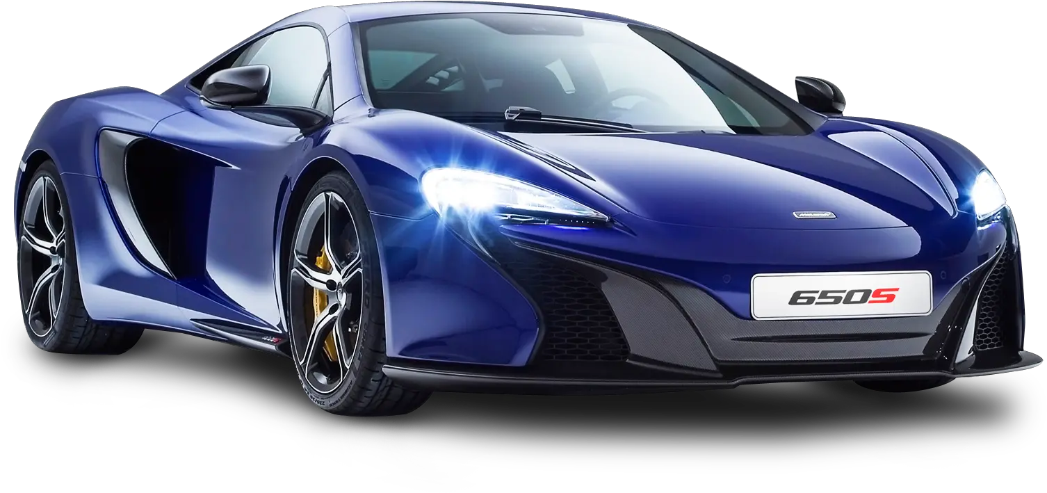 Mclaren 650s Coupe Blue Car Png Image Mclaren P1 650s Coupe Blue Car Png