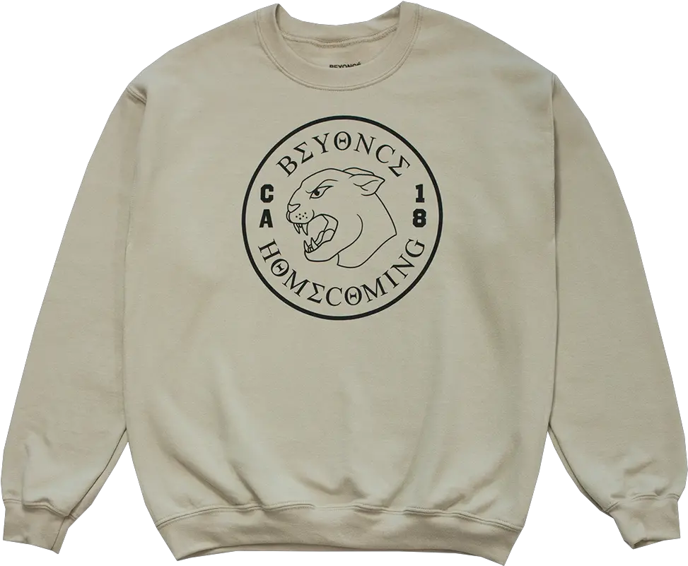 Panther Homecoming Sweatshirt Png Beyonce Transparent