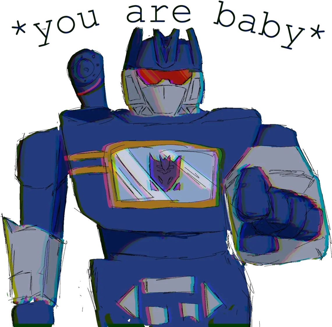 Soundwave Apologist Punk Voice Cartoon Png Soundwave Png