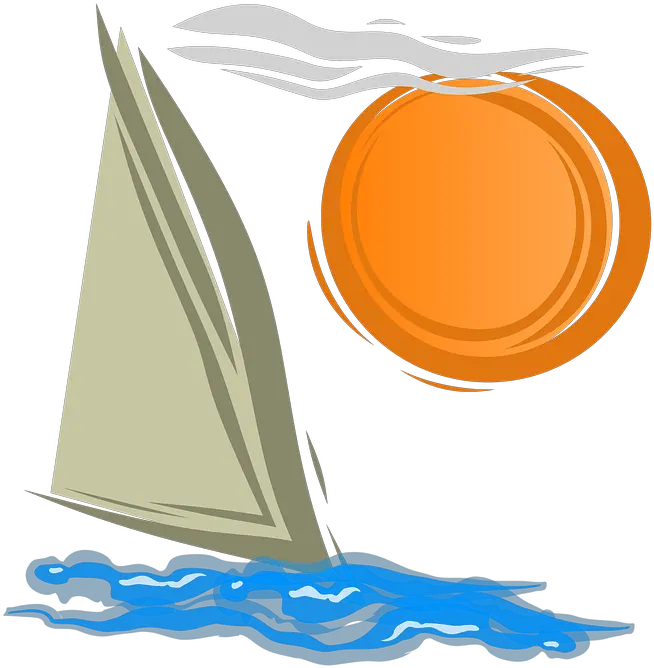 Sailing Summer Sea Boat Png Sail Boat Png