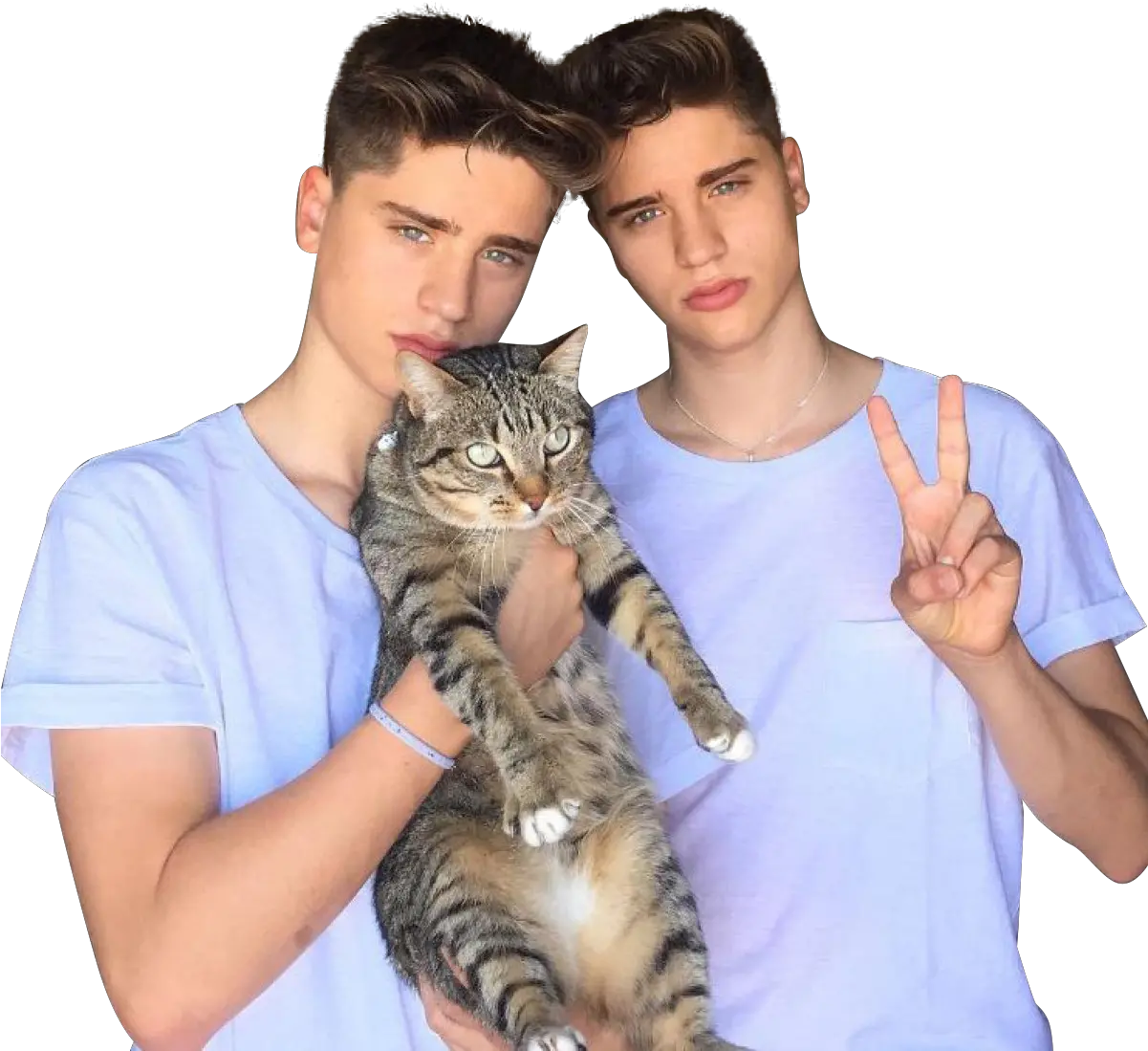 Emilio And Ivan Martinez Png Image With Martinez Twins Twins Png