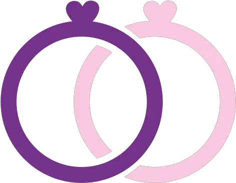 Purple Pink Wedding Rings Transparent Png U0026 Svg Vector File Pink Wedding Ring Png Rings Png