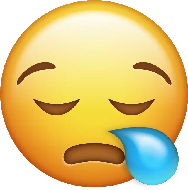 Download Hd Snoring Iphone Emoji Image Snoring Emoji Png Emojis Transparent Background