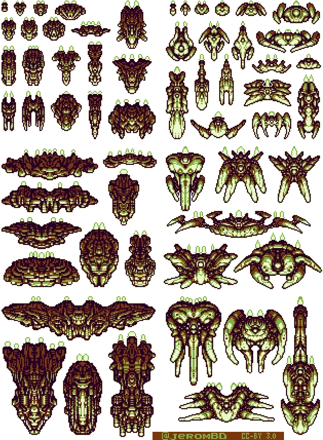 Spaceships Top Down Spaceship Sprites Full Size Png Top Down Spaceship Sprites Spaceships Png