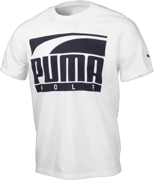 Logo Golf Tee Active Shirt Png Puma Logo Png