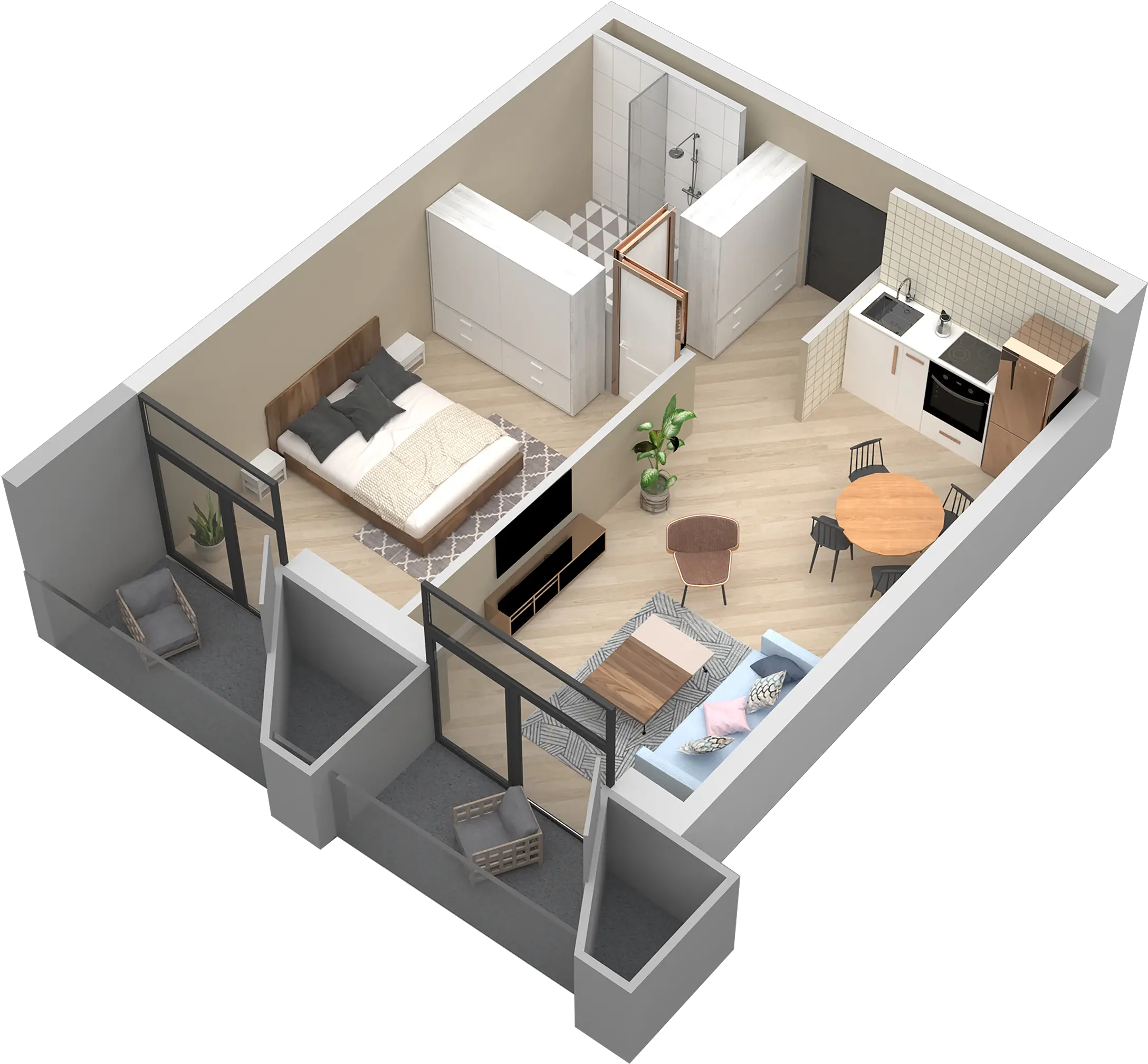 One Bedroom Apartment Baltimore Hd Png Floor Plan Apartment Png