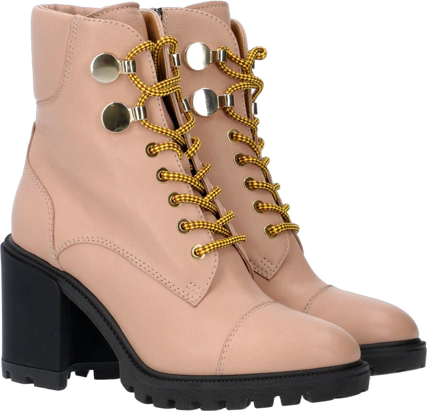 Brigitte Leather Half Boots Luxury Made In Italy Lace Up Png Brigitte Icon