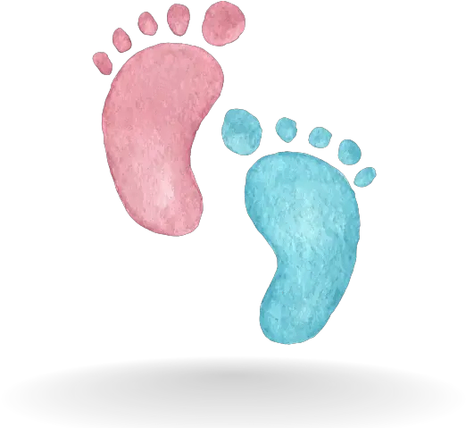 Baby Footprints Transparent Background Baby Feet Blue Watercolor Png Baby Footprint Png