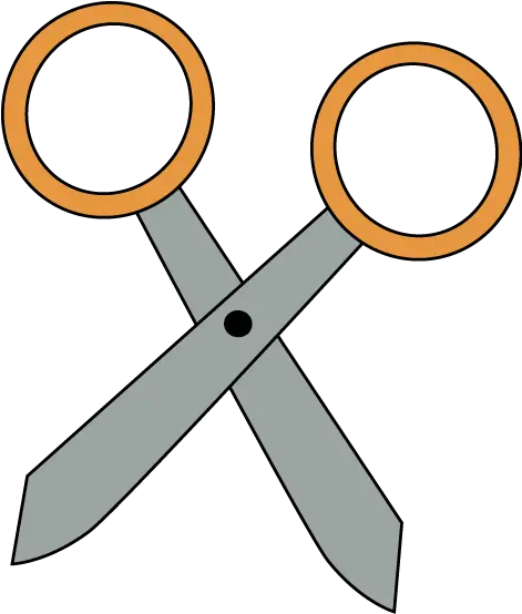 Clip Art Orange Scissors Vector Image Scissors Orange Clipart Png Scissors Clipart Transparent