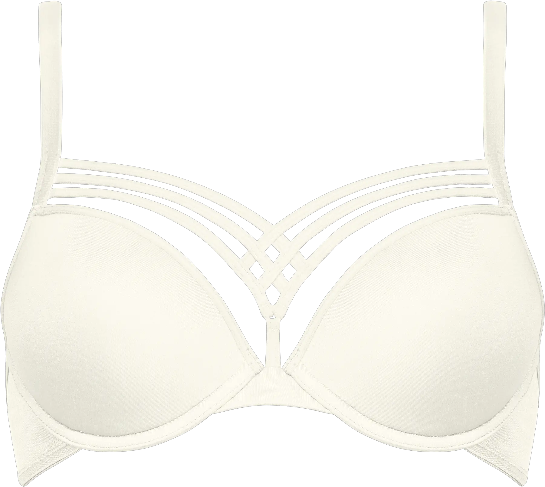 Dame De Paris Push Up Bra 12cm Brazilian Shorts Ivory Png Bra Icon Png