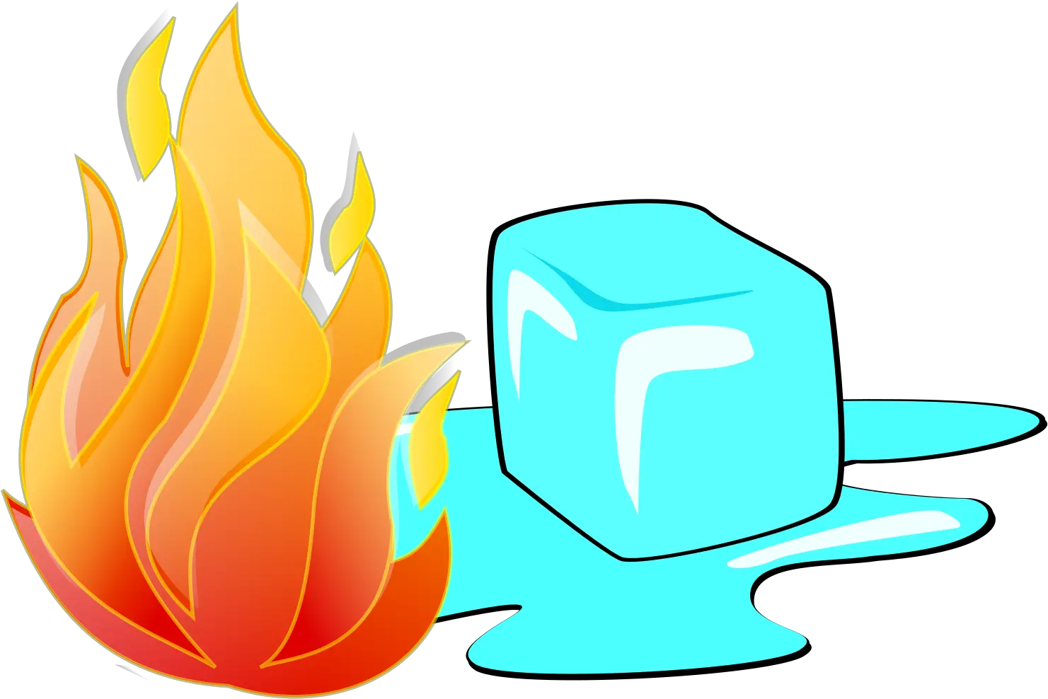 Emoji Fire Png And Ice Encode To Ice Cubes And Fire Transparent Background Fire Clipart Gif Fire Emoji Transparent png