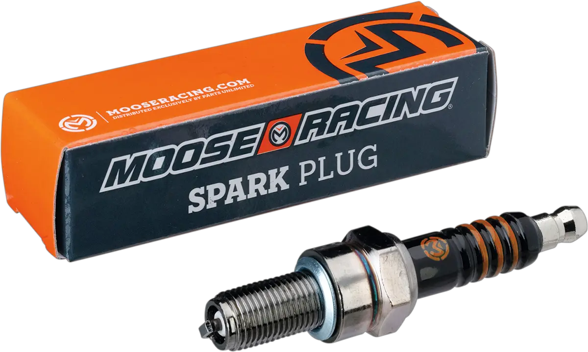 Moose Racing Special Type Spark Plugs 10mm X 34 Cr8e 2103 0262 Kazuma Jaguar 500 Spark Plug Png Champion Spark Plugs Logo