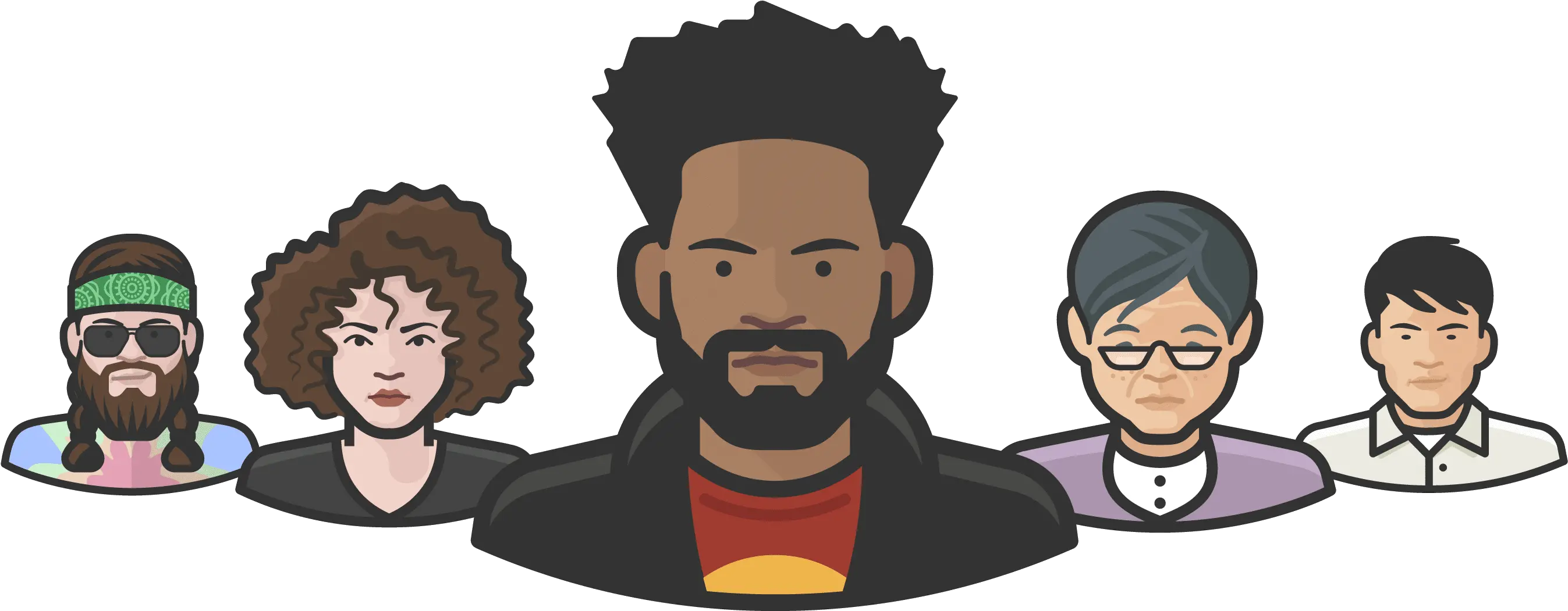 Diversity Avatars Curly Png Diversity Icon