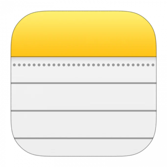 Notes Icon Ios 7 Pnglib U2013 Free Png Library Notes Iphone App Icon Photos Icon For Iphone